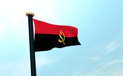 Captura de tela do apk Angola Bandeira 3D Gratuito 3