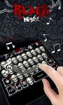 Gambar Black Night GO Keyboard Theme 2