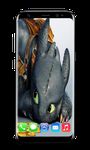 Dragon Toothless Wallpapers 3D afbeelding 1
