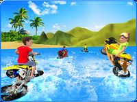 Kids Water Surfing Bike Racing image 4