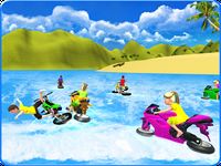 Kids Water Surfing Bike Racing image 14