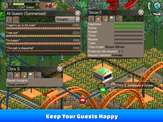 free rollercoaster tycoon classic