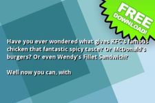 Captura de tela do apk Famous Fast Food Recipes 2