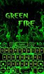 Gambar Green Fire GO Keyboard Theme 4