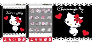 Captura de tela do apk Charmmy Kitty Black Love Theme 