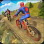 Superhero BMX Bicycle racing hill climb offroad apk icon