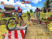 Superhero BMX Bicycle racing hill climb offroad imgesi 10