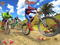 Superhero BMX Bicycle racing hill climb offroad imgesi 11