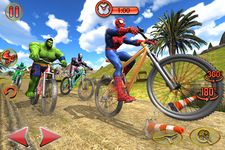 Superhero BMX Bicycle racing hill climb offroad imgesi 17