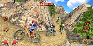 Superhero BMX Bicycle racing hill climb offroad imgesi 1