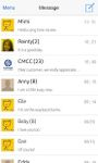 GO SMS iPhone iOS 7 Messages capture d'écran apk 1