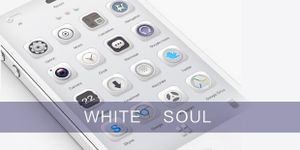 White Soul GO Launcher Theme ảnh số 1