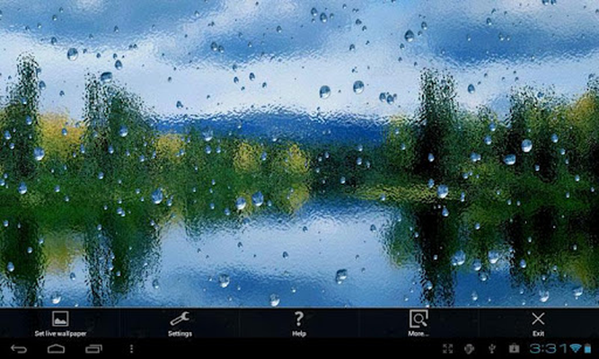 Rain On Screen Android - Free Download