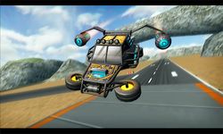 Flying Stunt Car Simulator 3D imgesi 2