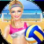 Sporty Girls: Beach Volleyball apk icon