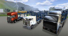 Car Transporter Truck Parking image 5