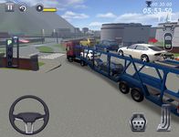 Car Transporter Truck Parking image 3