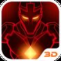 Ikon apk Tema Red Iron pahlawan 3D