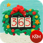 KM Christmas countdown widgets