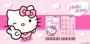 Hello Kitty Pink Heart Theme captura de pantalla apk 5