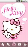 Hello Kitty Pink Heart Theme captura de pantalla apk 4