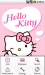 Hello Kitty Pink Heart Theme captura de pantalla apk 1