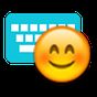 Ícone do apk Emoji Keyboard-White,Emoticons