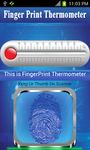 Картинка  Отпечаток пальца термометр