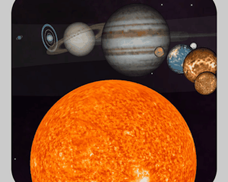 Solar System 3d