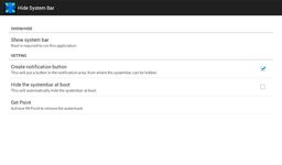 Hide System Bar (Full Screen) obrazek 6