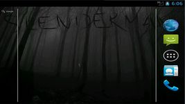 Captura de tela do apk Slender Man! Live Wallpaper 