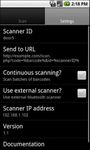 Captura de tela do apk Barcode Scanner Terminal 