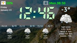 Captura de tela do apk Weather Night Dock PRO 4