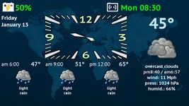 Captura de tela do apk Weather Night Dock PRO 5