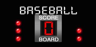 Captura de tela do apk Baseball Scoreboard 