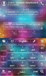 Imagen 1 de GO Keyboard Color Sparks Theme