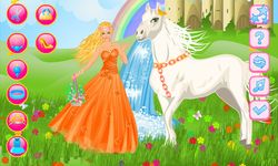 Картинка  Принцесса и волшебный конь