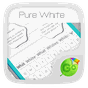 Pure White GO Keyboard Theme apk icon