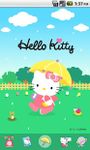 Captura de tela do apk Hello Kitty Rain Theme 