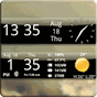 Smoked Glass Weather Clock APK