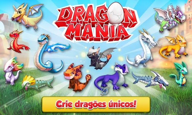 MINHA PRIMEIRA VEZ NO DRAGON MANIA! JOGO MOBILE GRÁTIS! 