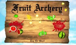 Captura de tela do apk Fruit Archery Free 