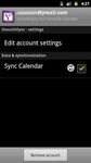 Captura de tela do apk SmoothSync for Yahoo!® Calenda 1