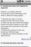 Captura de tela do apk Samsung Survival Guide 7