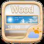 Wood GO Weather Widget Theme APK