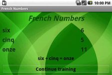 Captura de tela do apk Learn French Numbers Free 5