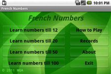 Captura de tela do apk Learn French Numbers Free 6