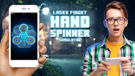 Laser fidget hand spinner image 1