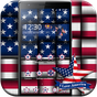 Ícone do apk Bandeira americana tema