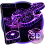 3D Fidget Spinner Neon Hologram Theme APK